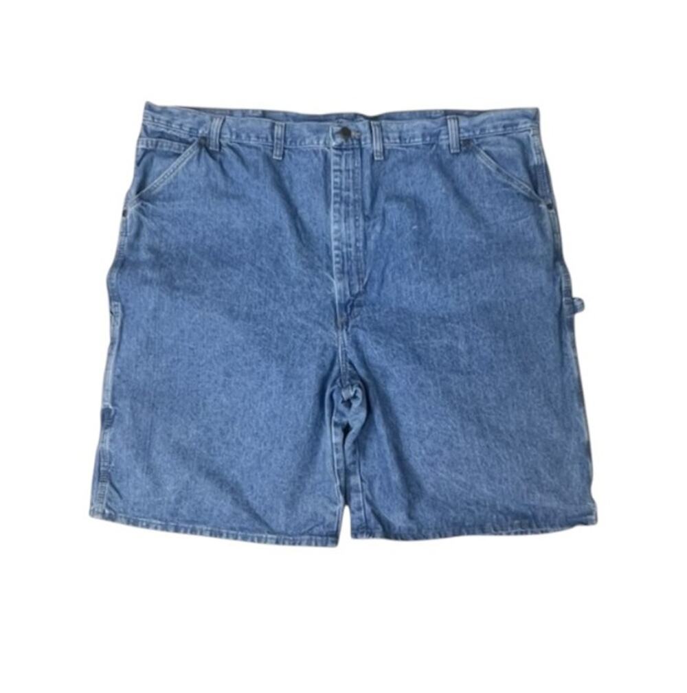 Wrangler Rugged Wear Men's 48 x 10 Carpenter Jean Denim Shorts Workwear Utility